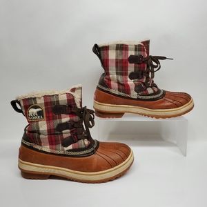 Sorel Tivoli Waterproof Leather Winter Boots